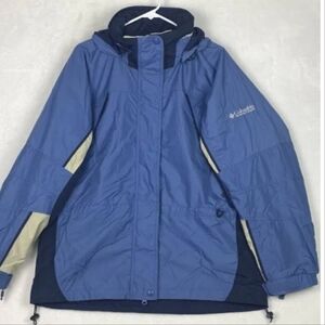 Columbia Sportswear Fire Ridge Water Repellent Hooded Jacket Coat . Size XL